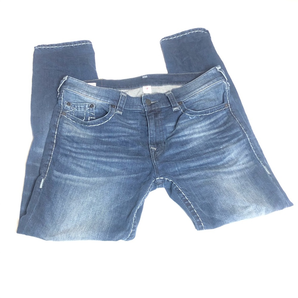 True Religion Rocco Relaxed Skinny Jeans 38w x 32L